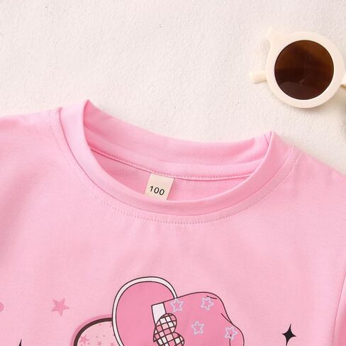 Birthday Girl Shirt Toddler Girls Cowgirl Hat Birthday T-Shirt Kids Western B-Day Party Gift Graphic Tees 2-7 Years in Saudi Arabia
