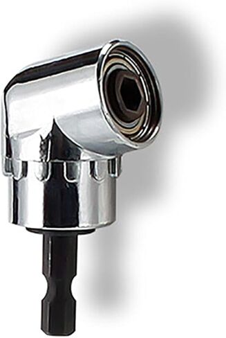 Corner Tool Screw Hub with Multi-function Bend Screwdriver Bit, Right Angle Drill Attachment, 90 Degree Angle Screwdriver Drill Bit and Flexible Angle Extension Soft Shaft Bit (Long) in Saudi Arabia