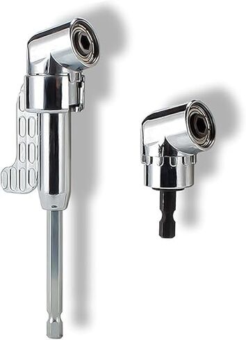 Corner Tool Screw Hub with Multi-function Bend Screwdriver Bit, Right Angle Drill Attachment, 90 Degree Angle Screwdriver Drill Bit and Flexible Angle Extension Soft Shaft Bit (Long) in Saudi Arabia