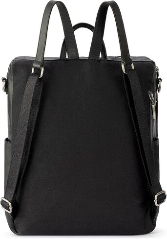 The Sak Los Feliz Backpack in Leather, Detachable Shoulder Strap, Dusty Blue in Saudi Arabia
