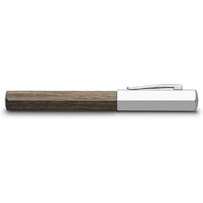 Faber Castell 147581 Fountain Pen, F, Fine Point, Ondolo Wood
