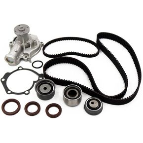 Timing Belt Kit Water Pump w/Tensioner Fits 2.4L G4JS 1999-2006 For Hyundai Sonata Santa Fe For Kia Optima 16v
