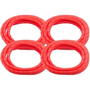 4 Pack BarberMate Premium 8' Cord Cover Prevents Cord Tangling - Red in Kuwait