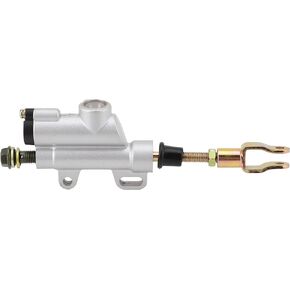 WOOSTAR Rear Foot Brake Master Cylinder Replacement for 50cc 70cc 90cc 110cc 125cc Coolster Sunl Apollo SSR Pitster Thumpstar ATV 4 Wheeler Quad Dirt Pit Bike