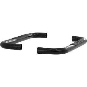 ARIES 35600 3-Inch Round Black Steel Nerf Bars, No-Drill, Select Jeep Wrangler TJ