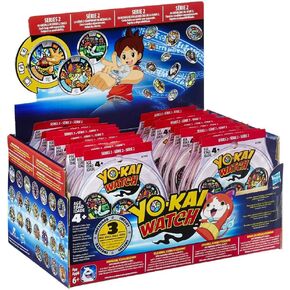 Yo-Kai Series 2 Medals - Case of 24 Blind Bags - 72 Random Medals by Yokai