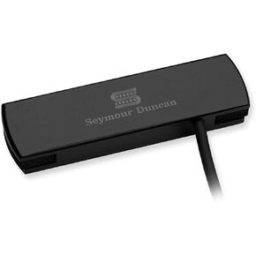 Seymour Duncan SA-3SC Woody SC Acoustic Soundhole Pickup - Instant Mounting Magnetic Soundhole Pickup for Standard Steel String Acoustic Guitars - Black
