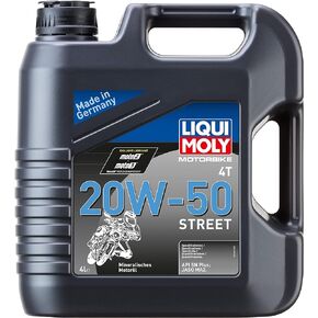 Liqui Moly Motorbike 4T SAE 20W-50 Street | 4 L | 4-Stroke Oil | SKU: 20064