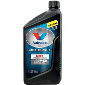 Valvoline VR1 Synthetic Racing Formula 20W-50 (1 Quart (32 Ounce), (Pack of 12))