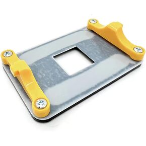 AM4 CPU Heatsink Bracket, AM4 Cooler Mounting Bracket, Iron AM4 CPU Fan Cooler Plate, AMD AM4 Motherboard CPU Fan Retainer Bracket AM4 Metal Back Plate CPU Heatsink Bracket Backplane