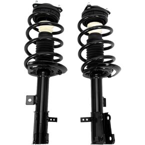 2PCS Front Complete Strut Assembly 172509 172510 Replacement for 2009-2017 Dodge Journey Coil Springs Shock Absorber Assembly