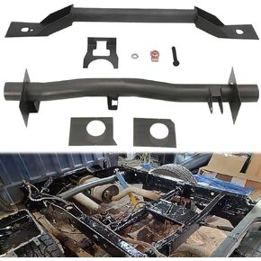 Front Fuel Tank Support Crossmember and Rear Fuel Tank Support Crossmember Fit for 1999-2006 Chevrolet Silverado GMC Sierra 1500 2500