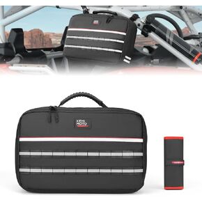 KEMIMOTO Drive Belt Bag Tool Bag, Fit UTV ATV, TPU Fabric Large Capacity Water-Resistant, Store And Protect Belts And Tools