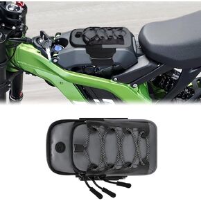Storage Bag For Sur-ron, Dirt Bike Front Frame Bag Arm Strap Bag Battery Cover Bag for Mobile Phone, Card, Earphone, Black
