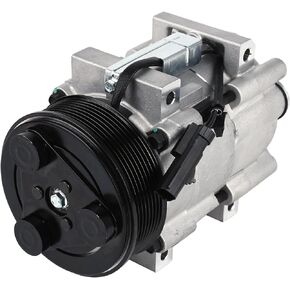 Autoround Air Conditioner A/C AC Compressor with Clutch Compatible with Dodge 2006-2009 Ram 2500 3500/2006-2008 Ram 4000/2008-2010 Ram 4500 5500, 5.9L 6.7L