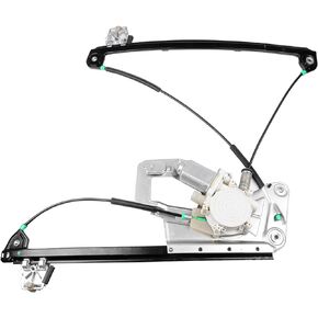 FINDAUTO Power Window Regulator Front Left Driver Side fit for 2001-2003 for BMW 525i 741-478 Window Regulator and Motor Assembly with Motor