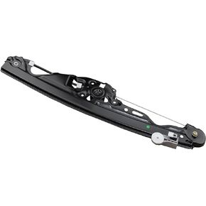 YHTAUTO Rear Power Window Regulator Driver Side Without Motor for BMW 525i 530i 2004-2007, 550i M5 2006-2010, 528i 535i 2008-2010