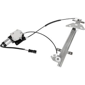 741-649 Front Drive Side Power Window Regulator Motor Assembly Compatible for 1998 1999 2000 2001 2002 2003 2004 Dodge Durango & 2000-2004 Dodge Dakota