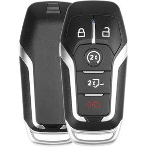 NPAUTO Key Fob Replacement Fits for 2015-2017 Ford F150 F250 F350 F450 Super Duty, 2016 2017 Ford Expedition, Proximity Smart Car Keyless Entry Remote Control Start Key Fob, M3N-A2C31243300, 164-R8117