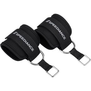 Ankle Strap for Cable Machines and Resistance Bands, Work Out Cuff Attachment for Home & Gym, Booty Workouts - Kickbacks, Leg Extensions, Hip Abductors