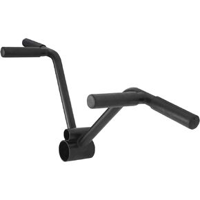 Luwint Multi-Grip T Bar Bar Barbell مقبض، مرفق لغم أرضي مستقيم من الفولاذ الصلب على شكل حرف V، يناسب القضبان الأولمبية مقاس 1 و2 بوصة، معدات الصالة الرياضية المنزلية لتمرين الظهر القرفصاء ثلاثي الرؤوس