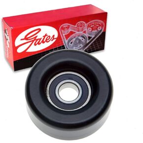 Gates DriveAlign Drive Belt Idler Pulley compatible with Ford Mustang 3.8L 3.9L 4.6L V6 V8 1996-2004