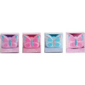 4 Pcs Cute Pencil Sharpener Cartoon Butterfly Pencil Sharpener Small Manual Pencil Sharpener Kawaii Rubber Sharpener Stationery School Office Supplies (4Pcs Butterfly) in Saudi Arabia
