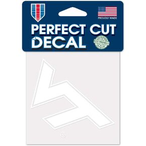 Wincraft NCAA Virginia Tech Hokies 4x4 Perfect Cut White Decal, One Size, Team Color