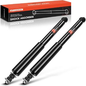 A-Premium Rear Pair (2) Shock Absorber Compatible with Chevrolet Camaro 1982-2002, Corvette 1953-1962 & Pontiac Firebird 1982-2002, Driver and Passenger Side, Replace# 33122, 341613, 69676