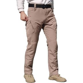 Men's Tactical Pants Water Repellent Military Cargo Hiking Pants Lightweight Work Pants with Multi Pockets Combat Outdoor