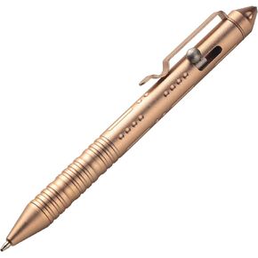 SMOOTHERPRO Bolt Action Pen with Tungsten Side 3 Colors for EDC Pocket Color Black(TP156)