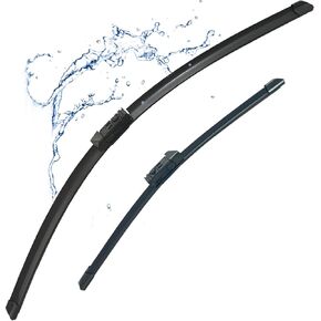 2 شفرات ممسحة لسيارة Toyota CHR C-HR 2018-2022 Subaru Crosstrek 2015-2022 Lexus NX200t NX300 NX300h، ممسحات الزجاج الأمامي استبدال جودة OEM - 26 بوصة/16 ​​بوصة (مجموعة من 2) in Kuwait
