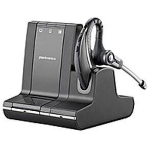 Plantronics Savi W730-M Earset - Mono - Wireless - DECT - 350 ft - Over-the-ear - Monaural - Open - Noise Cancelling Microphone (Renewed)