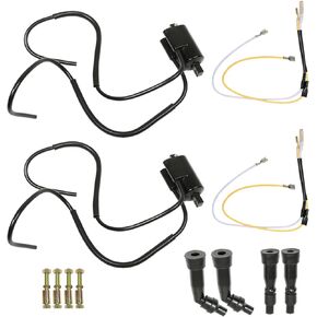 WFLNHB 12 Volts Ignition Coil Replacement for Kawasaki KZ/Suzuki GS/Honda CB 500 550 350 650 700 750 900