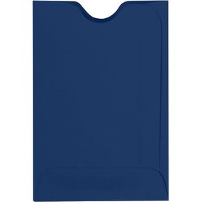 LUXPaper Credit Card Sleeves | 2 3/8" x 3 1/2" | White | 24lb. Text | 50 Qty