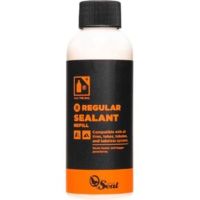Orange Seal - Regular Formula Tubeless Bike Tire Sealant with Injector | Fast Sealing, up to 1/4" Puncture | for MTB, Road, CX and Gravel Bicycle Tires