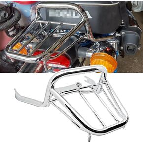 Black Rear Luggage Rack Compatible with Honda Monkey 125 All Models