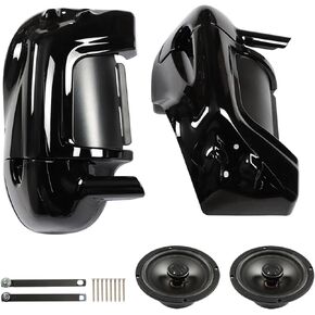 Fairing Lower Vented Leg Fairing 6.5 Speakers Replacement for Touring Road King Electra Street Glide Ultra Classic 2014-2022