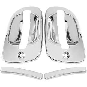 Set Chrome Door Handle Cover Fit for 2008-2017 Freightliner Cascadia Left & Right