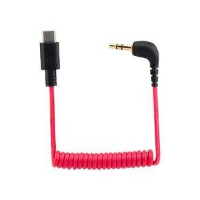 3.5mm TRS Male to USB Type C for DJI Pocket 3 2 1 Action 3/4 Compatible with DJI MIC/RODE GO II/Hollyland Wireless Microphone DAC OTG Mic Audio Adapter
