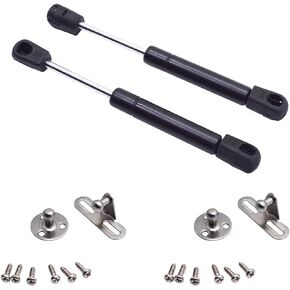munirater 7 Inch 80N/18 Lbs Lift Support Strut Spring Shock Toolbox Trunk Hatch Universal Lid Mount,Set of 2