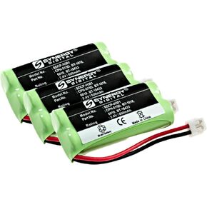 Synergy Digital Cordless Phone Battery, Compatible with Radio Shack 23-930 Cordless Phone Battery Combo-Pack Includes: 3 x SDCP-H301 Batteries
