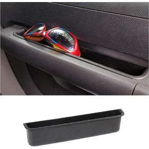 Voodonala for Jeep JK GrabTray Passenger Storage Tray Organizer Grab Handle Storage Box for 2007-2010 Jeep Wrangler JK JKU Black