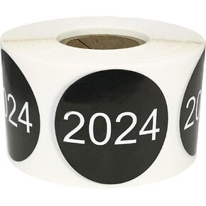 Blue 2022 Year Stickers 1 1/2 Inch Circle Dots 500 Total Labels in Saudi Arabia