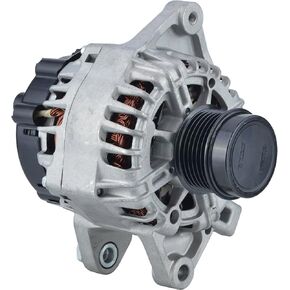 DB Electrical 400-40169 Alternator Compatible With/Replacement For 125 Internal Fan Type Decoupler Pulley Type Internal Regulator CW Rotation 12V Toyota Corolla 2014-2017 11693 27060-0T230 FG12T050