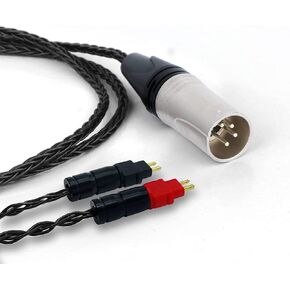 Balanced XLR 4Pin Cable for HD545 HD565 HD580 HD650 HD600 HiFi Cable Made with an Improved 100-strand Soft Teflon Coated Silver Plated Copper Wire 1.8m/5.9ft in Kuwait