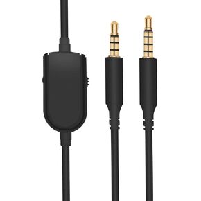 A40 Inline Mute Volume Control Cable Fit for Astro A10 and A40 Headsets, 3.5mm Audio Cord Lead Compatible with Xbox One, 4/PS4, Smartphone (Black)