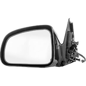 Dependable Direct Passenger Side Mirror Compatible with Pontiac Grand Prix (2004 2005 2006 2007 2008) Black Non-Heated Non-Folding Power Operated Right Outside Rear View Door Mirror - GM1321279