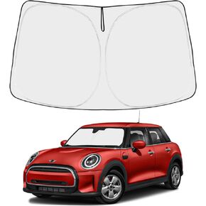 Proadsy 2024 Upgrade Front Windshield Sun Shade Foldable Sunshade Protector Custom Fit 2015-2023 2024 Mini Cooper, Cooper S, Hardtop 4 Door Accessories (Not for Countryman)