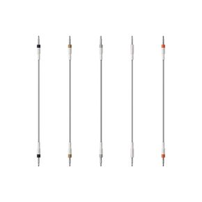 teenage engineering Slim sync Cable kit - Five 3.5 mm Stereo (TRS) Cables for Pocket Operators (Multi-Color)